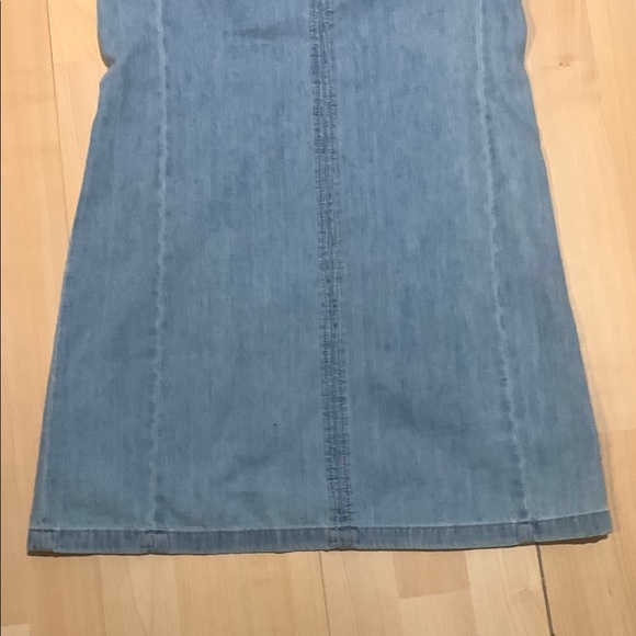 NWT Calvin Klein Denim Sleeveless Dress - Picture 9 of 11